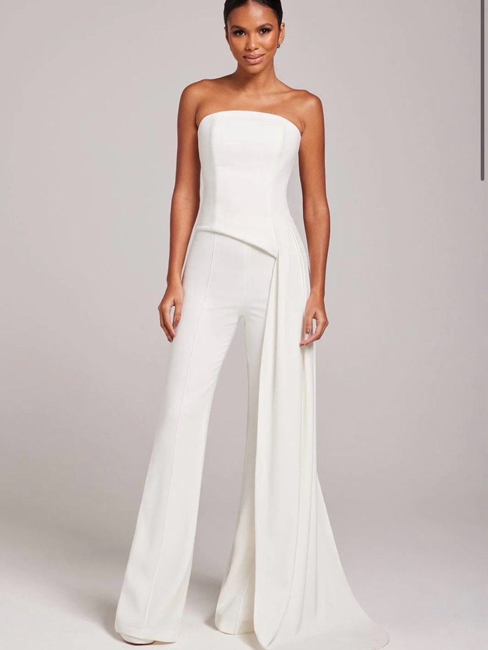 NADINE MERABI Faye White top
